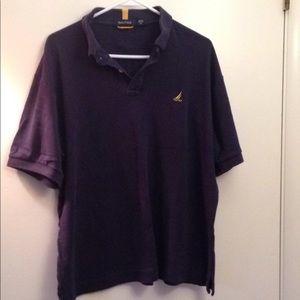 Nautica navy blue polo